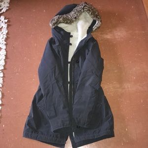 Women’s gray parka